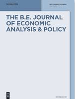 (The) B.E. Journal of Economic Analysis & Policy